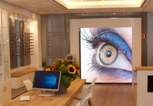 verlichte wanddecoratie