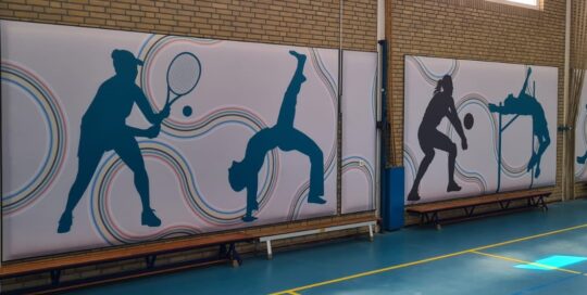 Pulastic sound wall akoestiek verbetering gymzalen de zaanstad Slimmer en mooier isoleren met Pulastic Sound Wall van MetroXL