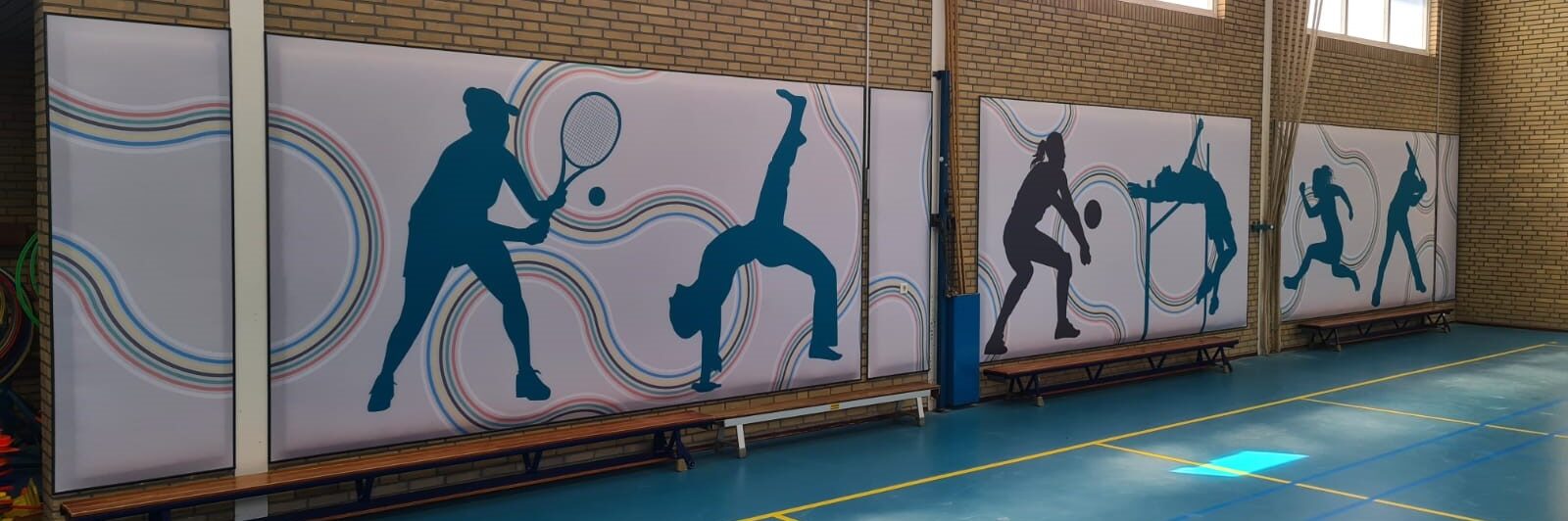 Pulastic sound wall akoestiek verbetering gymzalen de zaanstad Slimmer en mooier isoleren met Pulastic Sound Wall van MetroXL