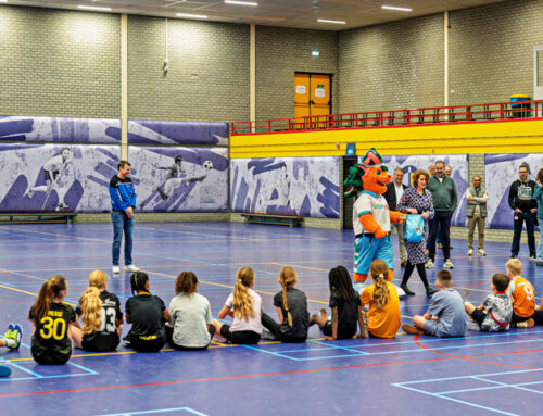 Sportlocaties in Groningen v.v. Pulastic Soundwall